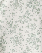 Toddler Ribbed Floral Print Long-Sleeve Top , image 2 of 3 slides