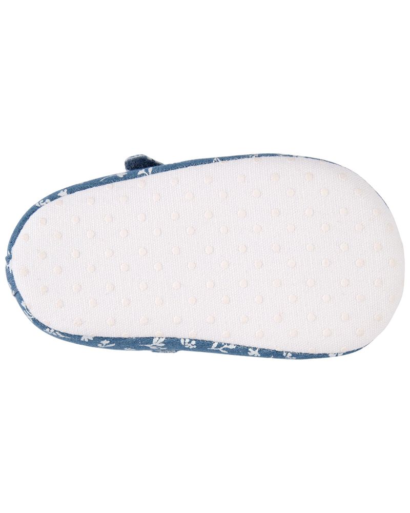 Baby Chambray Baby Shoes, image 5 of 7 slides