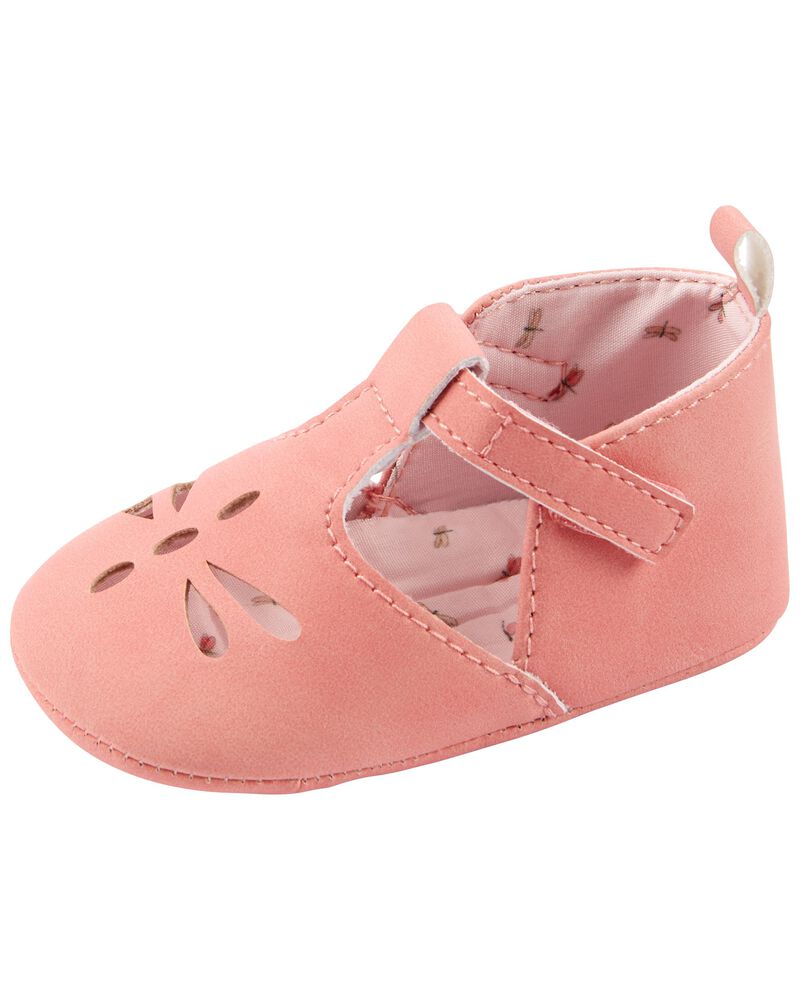Pink Carter's Mary Jane Baby Shoes