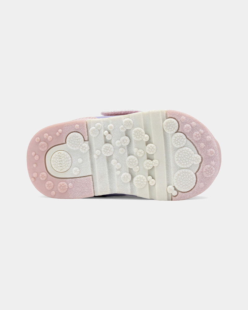 Baby Girl Every Step&reg; First Walker Casual Shoes - Pink/Purple, image 5 of 6 slides