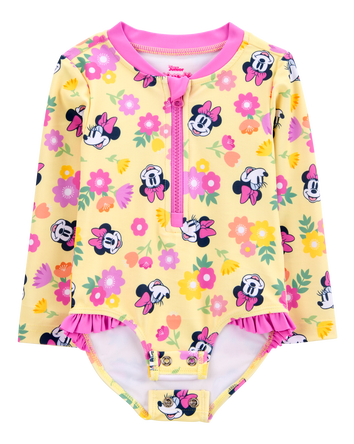 Baby Minnie Mouse 1-Piece Rashguard, 