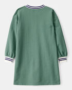 Kid Paris Long-Sleeve Cotton Dress, image 2 of 4 slides