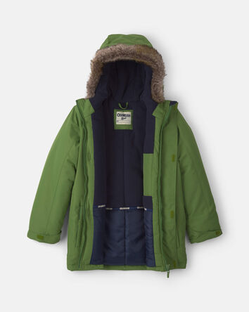 Gar&ccedil;ons - Manteau d&rsquo;hiver - Vert, 