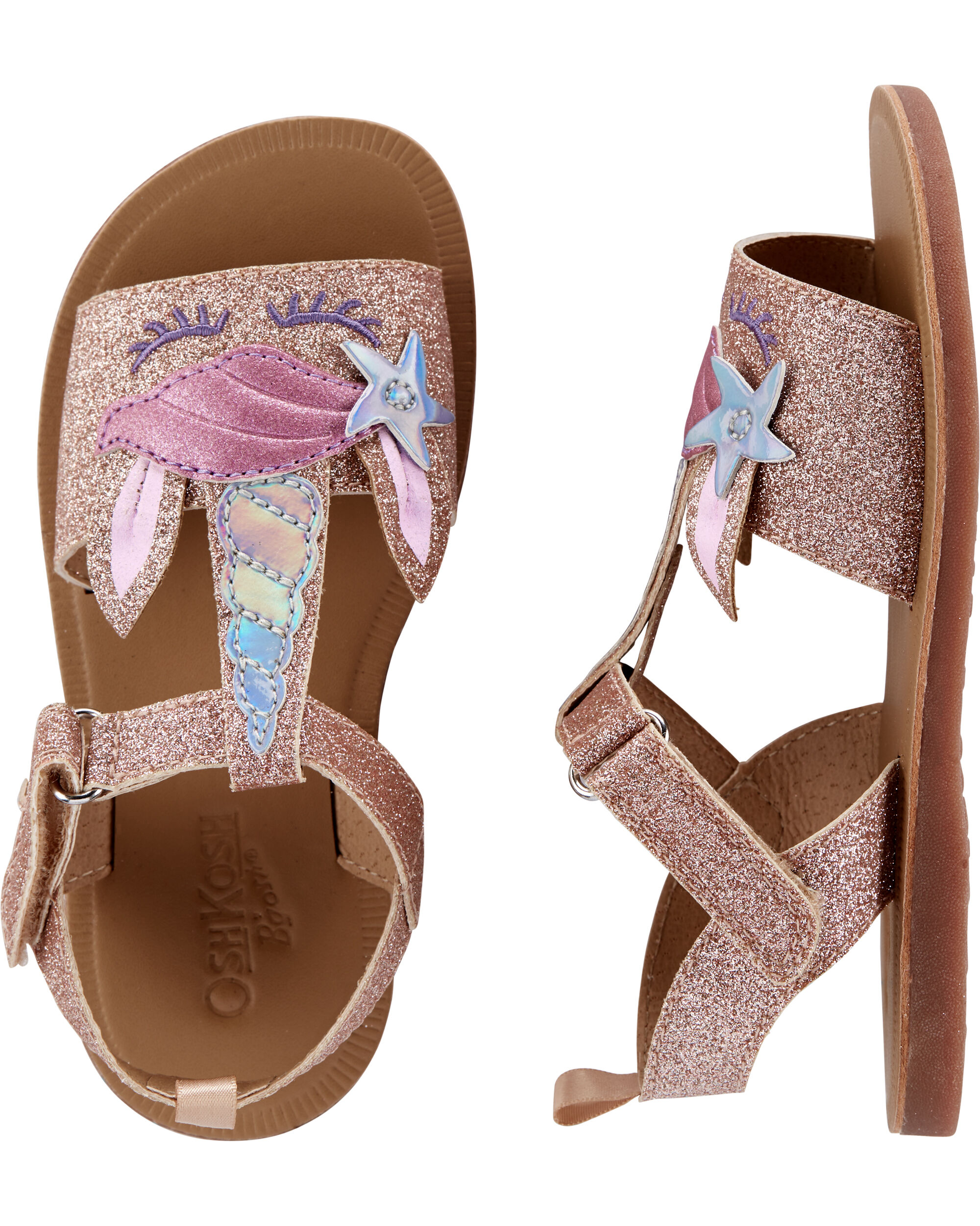 Oshkosh Glitter Unicorn Sandals Carter S Oshkosh Canada