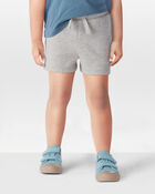 Toddler 2-Pack Organic Cotton Shorts, image 2 of 7 slides