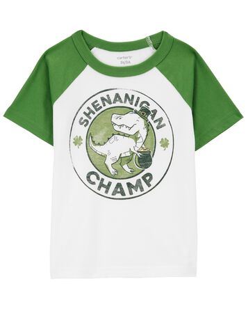 T-shirt à imprimé de la Saint-Patrick « Shenanigan camp » pour tout-petits, 