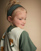 Toute-petit fille - Chasuble Otter Pocket &agrave; imprim&eacute; floral - Cr&egrave;me, image 5 sur 6 diapositives