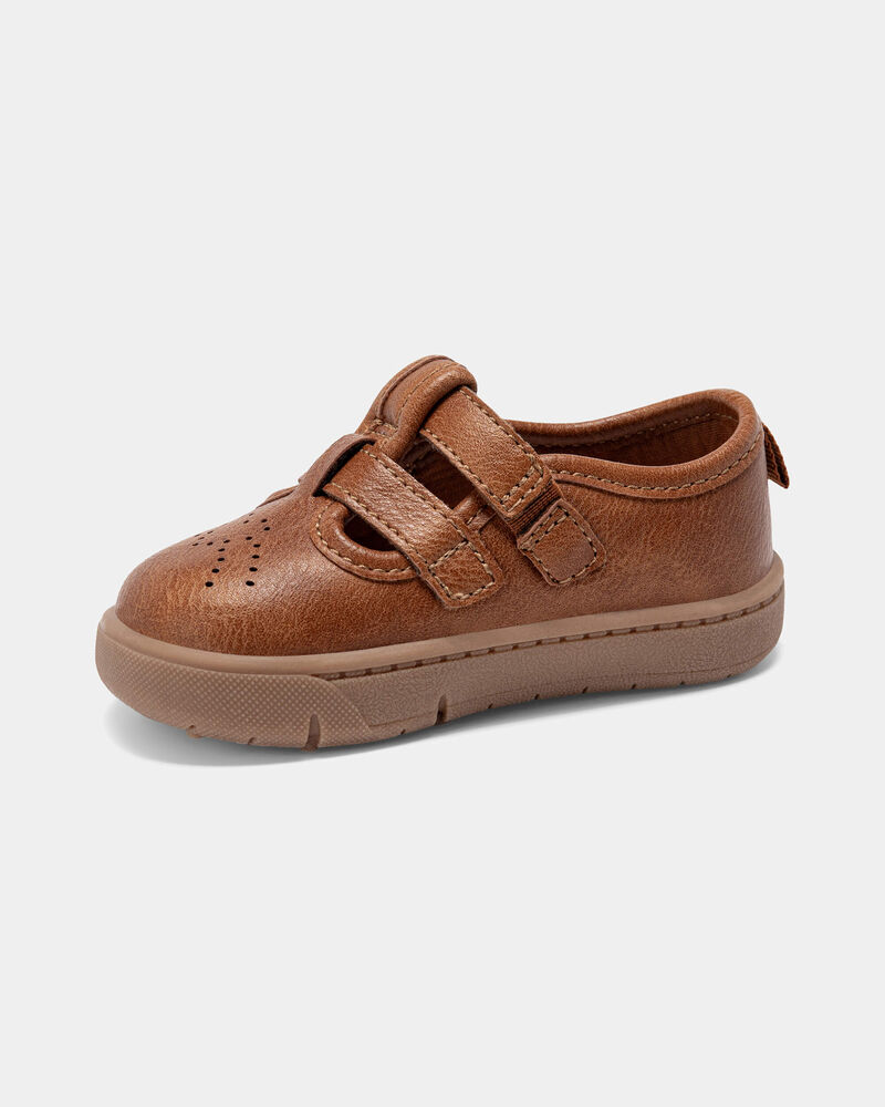 Baby Girl Every Step&reg; First Walker Casual Shoes - Brown, image 6 of 6 slides