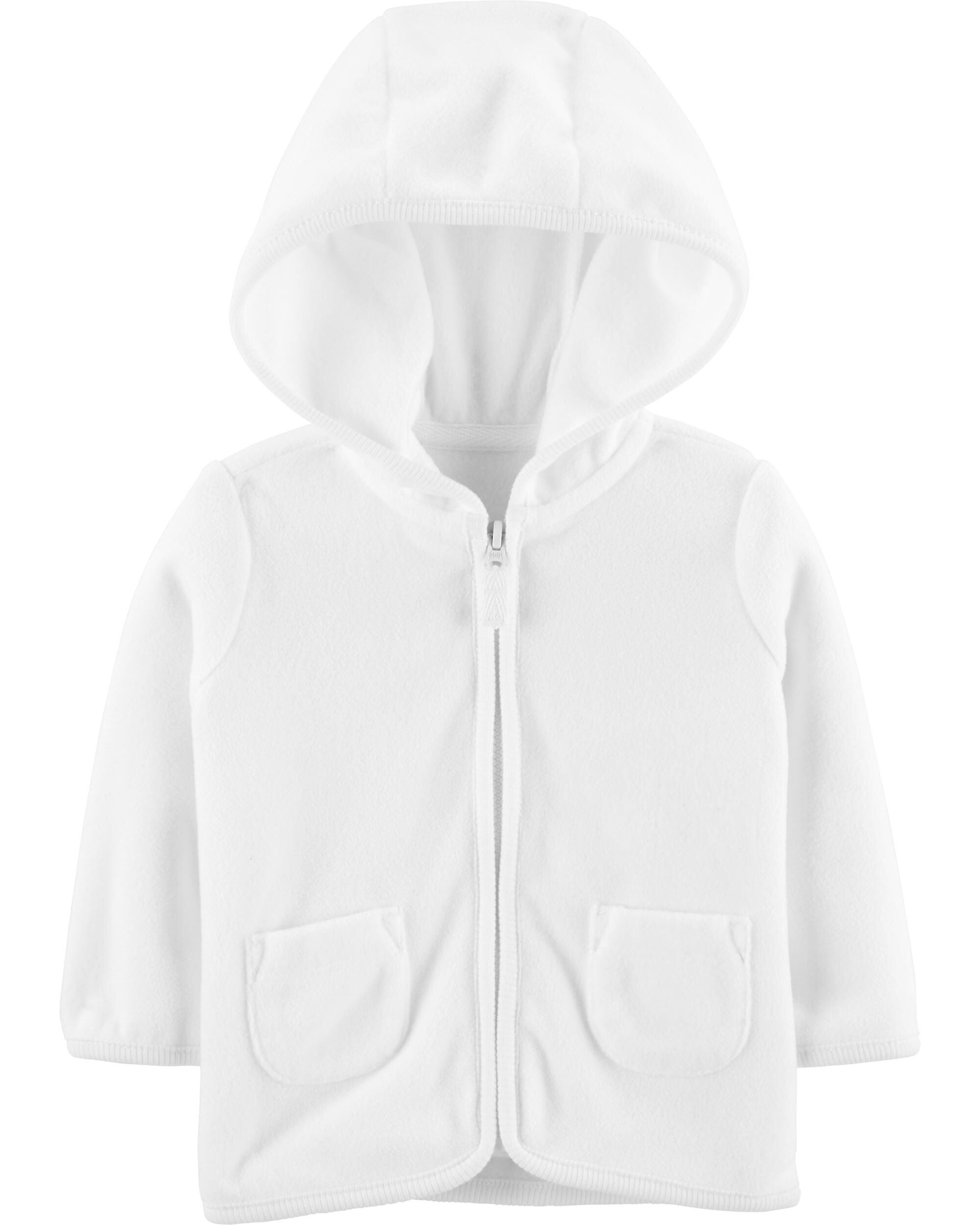 Zip Up Fleece Lined Hoodie