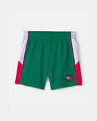 Toddler Umbro Mexico Mesh Soccer Shorts - Green/White/Red, image 1 of 6 slides