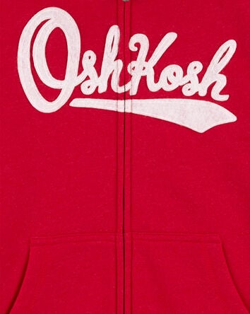 Kid OshKosh Logo Zip Jacket, 
