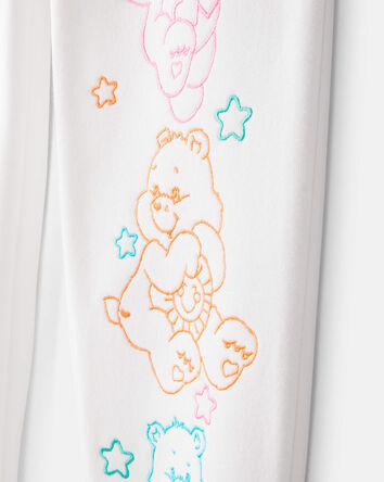 Girls Care Bears Active Pants - White, 