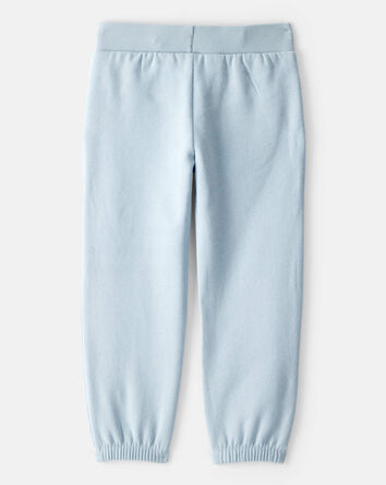 Tout-petit fille - Pantalon de jogging en coton – Bleu, 