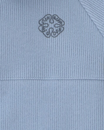 Tout-petit gar&ccedil;on &ndash; Haut manches longues &agrave; capuchon &ndash; Bleu, 