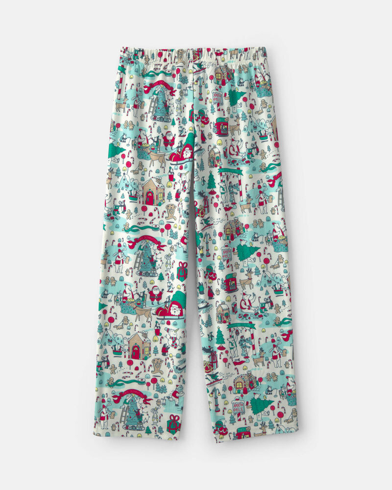 Adult Christmas Scavenger Hunt Fleece Loose Fit Pyjama Bottoms, image 3 of 4 slides
