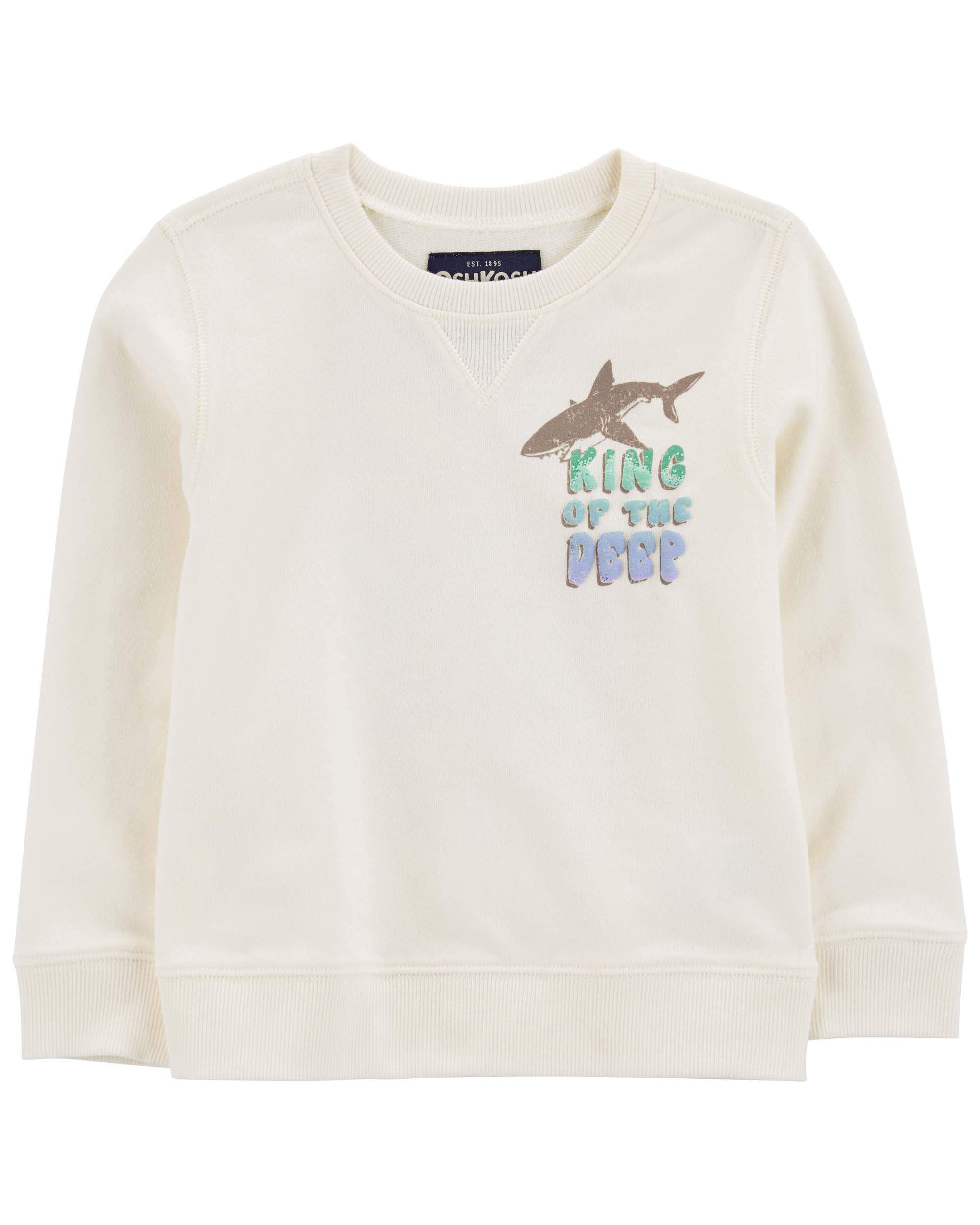 Cream King of the Deep Pullover Carter s Oshkosh Canada