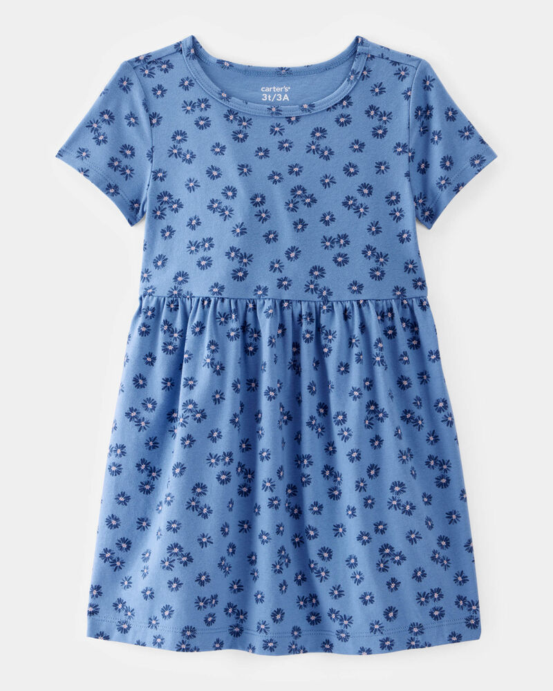 Toddler Girl Flower Power Dress, image 1 of 4 slides