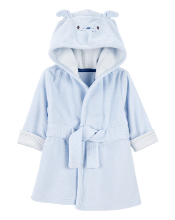 Baby Dog Hooded Terry Robe, 