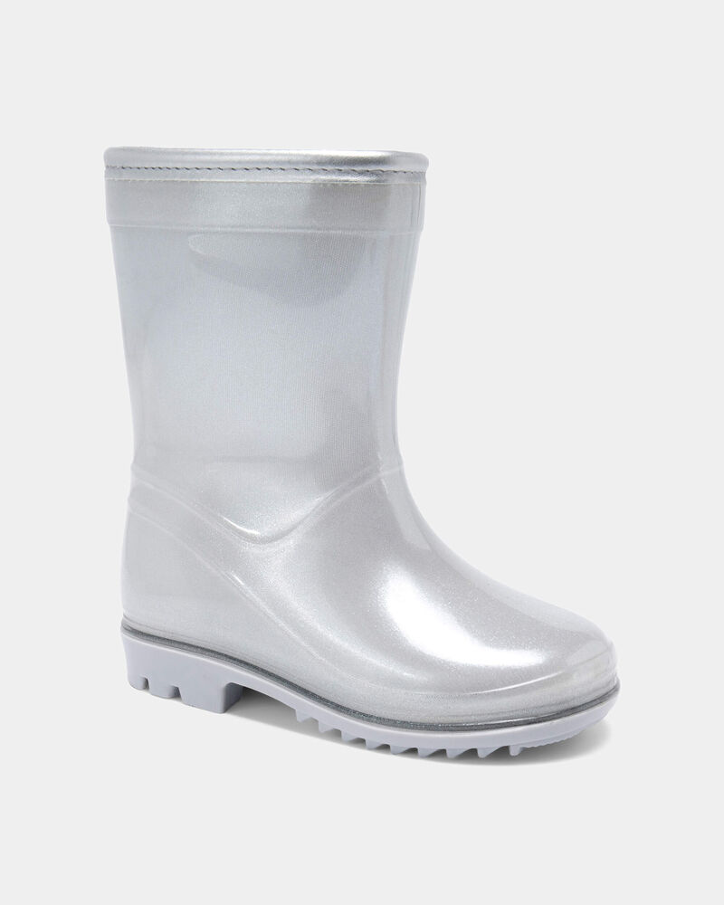 Toddler Girl Rain Boots Silver Carter's Oshkosh Canada