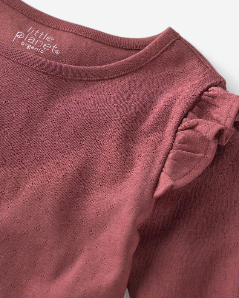 Toddler Girl 2-Pack Organic Cotton Tops, image 2 of 5 slides
