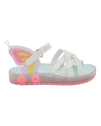 Toddler Butterfly Light-Up Sandal, 
