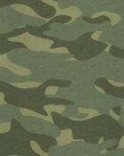 Boys Camo Zip-Up Hoodie - Green, image 2 of 3 slides
