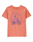 Kid Big Foot Short-Sleeve Graphic Tee - Orange, image 1 of 3 slides
