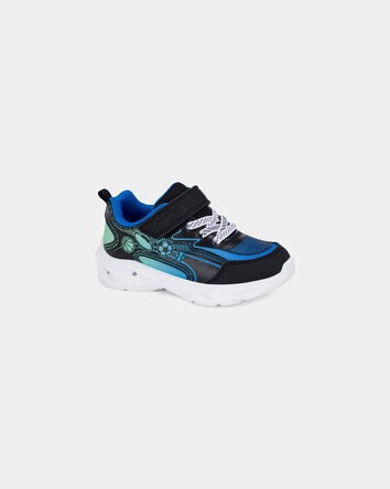 Tout-petit gar&ccedil;on - Chaussures de sport lumineuses &ndash; Noir/Ombr&eacute;, 