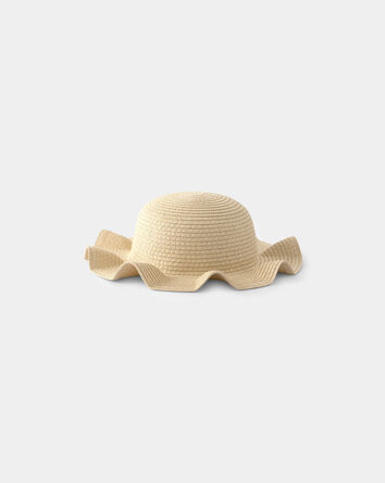 B&eacute;b&eacute; fille - Chapeau de paille pour fille, 