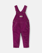 B&eacute;b&eacute; fille - Salopette en velours c&ocirc;tel&eacute; &ndash; Mauve, image 1 sur 7 diapositives