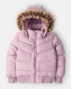 Girls Urban Heavy Weight  Jacket - Rosewood, image 1 of 4 slides