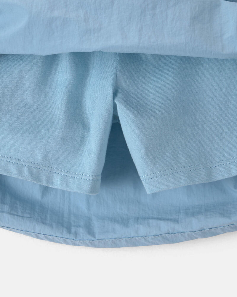 Girls Colourblock Skort - Blue, image 2 of 4 slides