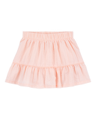 Toddler Tiered Skort - Pink, image 1 of 4 slides