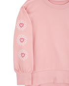 Kid Best Vibes Crew Neck Pullover, image 2 of 4 slides