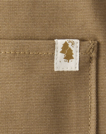 Bébé garçon - Blouson mode à manches longues en toile - Brun, 