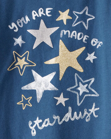 Toddler Girl Stardust Long-Sleeve Graphic Tee - Blue, 