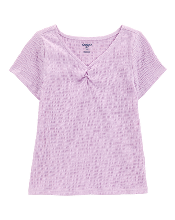 Kid Short-Sleeve Crinkle Top, 
