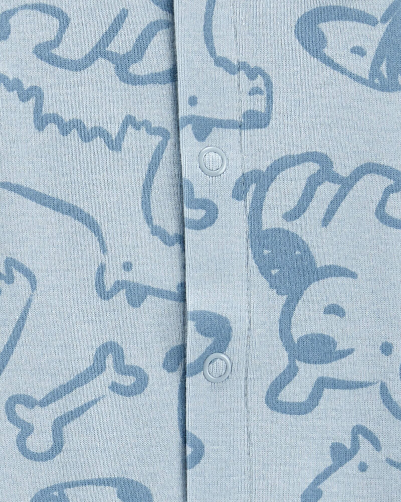 Blue 3Piece Converter Gown Set