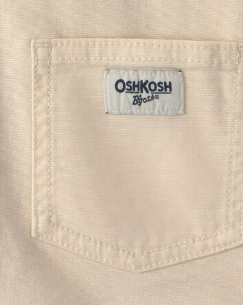 Toddler Canvas Jacket - Ivory, 