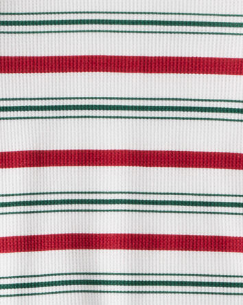 Toddler Striped Holiday 2-Piece Pyjama Set, 