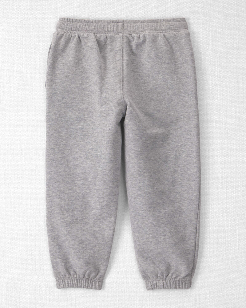 Toddler 2-Pack Organic Cotton French Terry Joggers, image 2 of 6 slides