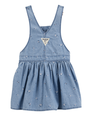 Baby Floral Knit Jumper Dress, 