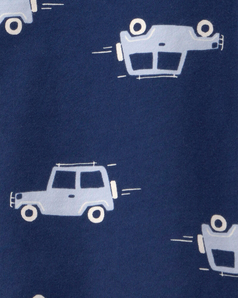 Toddler Boy Car Pocket Tee - Blue, image 2 of 3 slides