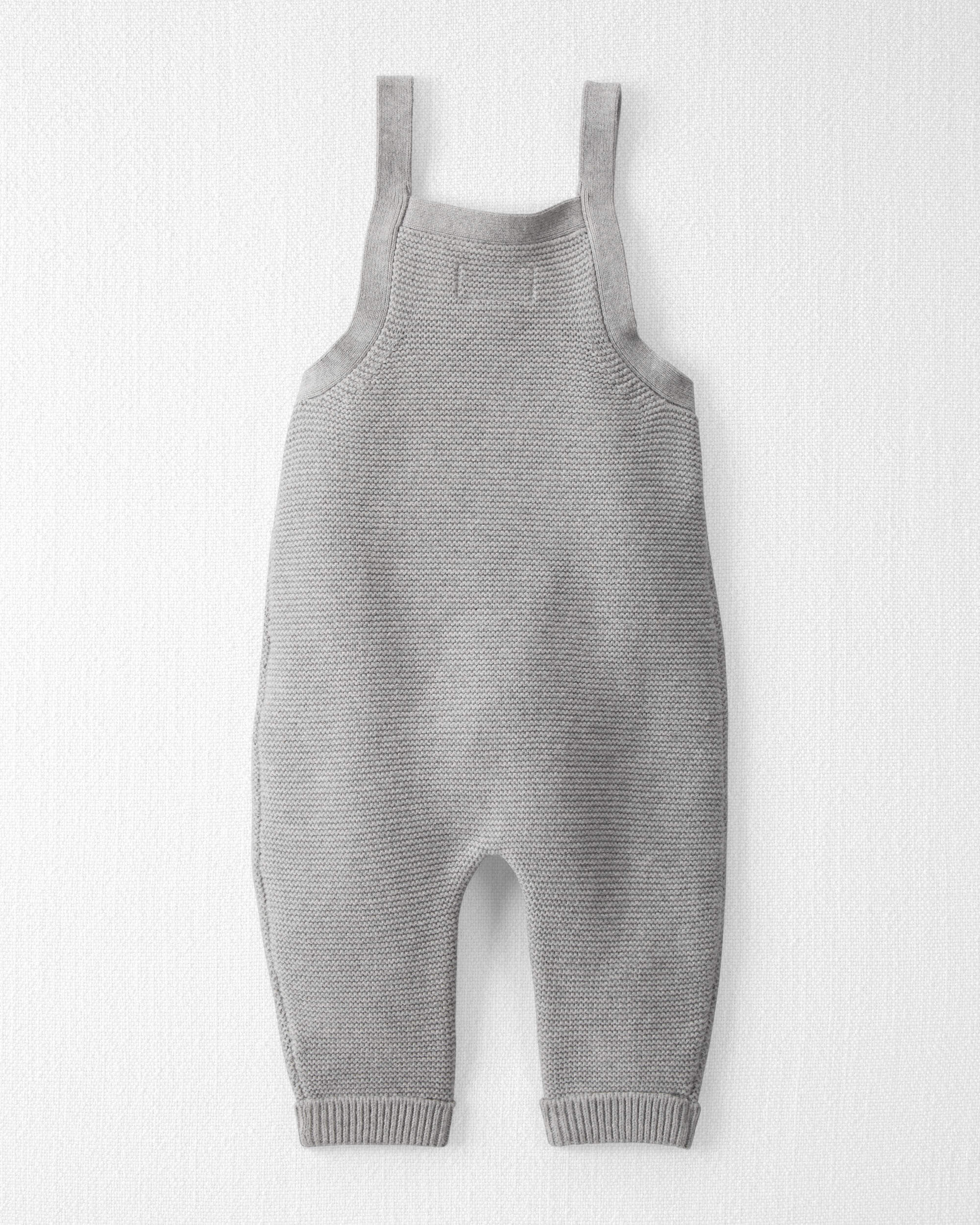 Baby Organic Cotton Sweater Knit Overalls | Carter's Oshkosh Canada