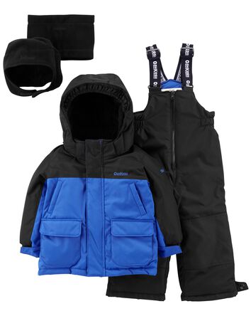Baby Baby 2-Piece Snowsuit With Bonus Hat And Neck Warmer, 