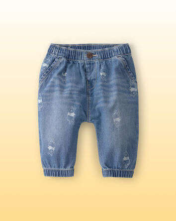 Baby Disney&copy; Winnie the Pooh Denim Jogger Jeans - Medium Wash, 