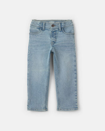 Toddler Boy Denim Classic Jeans - Light Wash, 