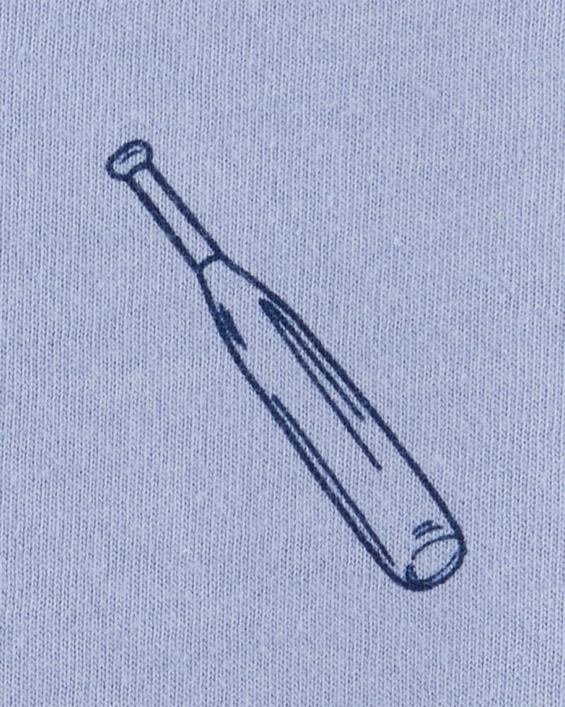 Baby Baseball Graphic Tank - Blue, image 2 of 3 slides