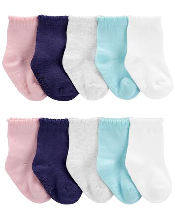 Toddler 10-Pack Crew Socks, 
