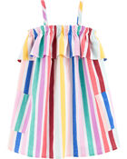 Rainbow Stripe Dress, image 1 of 2 slides